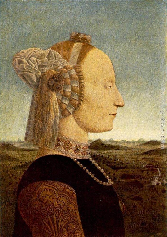 Piero della Francesca Portrait of Battista Sforza